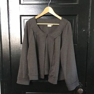 eShakti grey cardigan